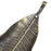 Antique Bronze Leaf Incense Holder, Decor, Meditation, Yoga