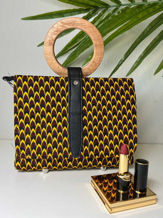 Aliyah African Print Hand Bag