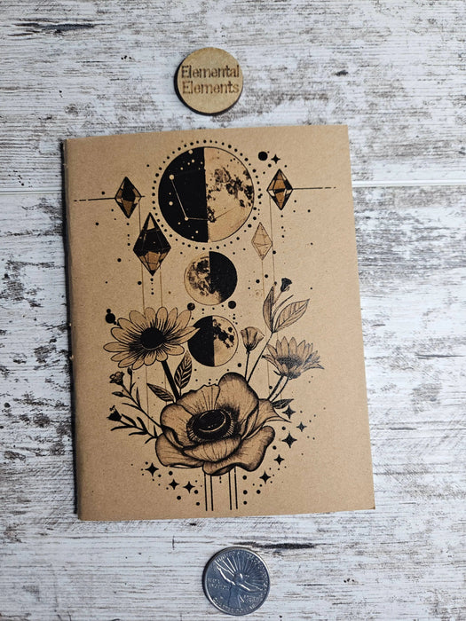 Lunar Blossom Journal Notebook