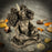 Beeswax Horned God Spell Candle - Cernunnos Nature Magic & Fertility